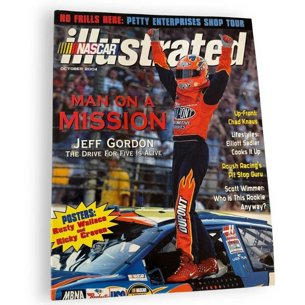 2004 NASCAR Illustrated Full Year Magazine Lot (12), ‎ January-December, Vintage